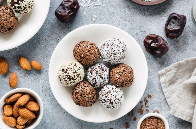 Bolitas proteicas veganas