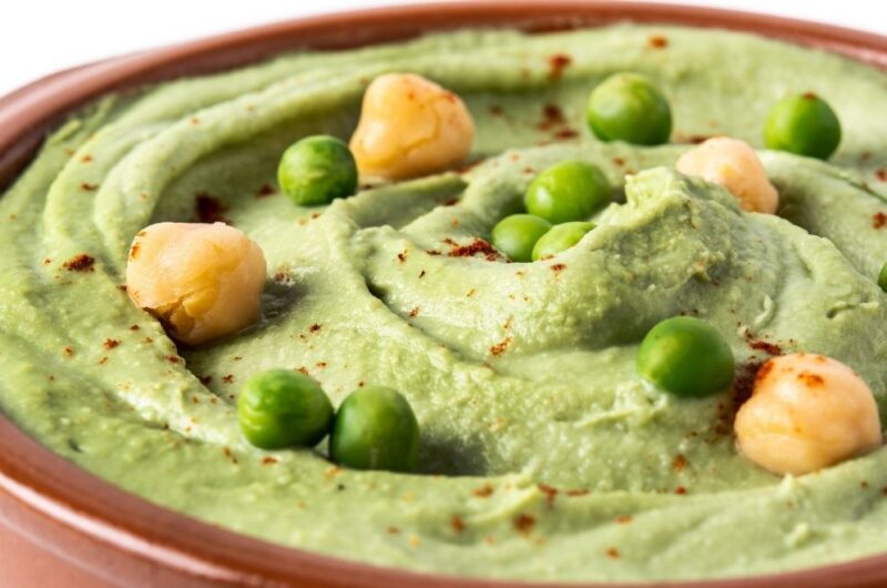 Hummus de espirulina