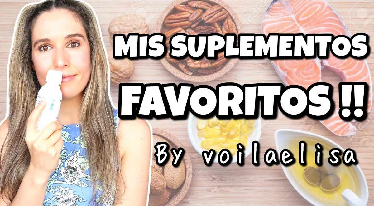 Todos los suplementos nutricionales favoritos de @voilaelisa